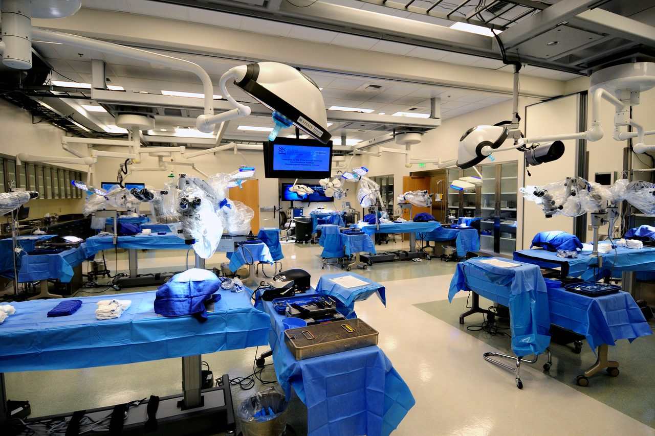 SSF BioSkills Lab, a simulated OR training center