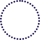 A blue light bulb