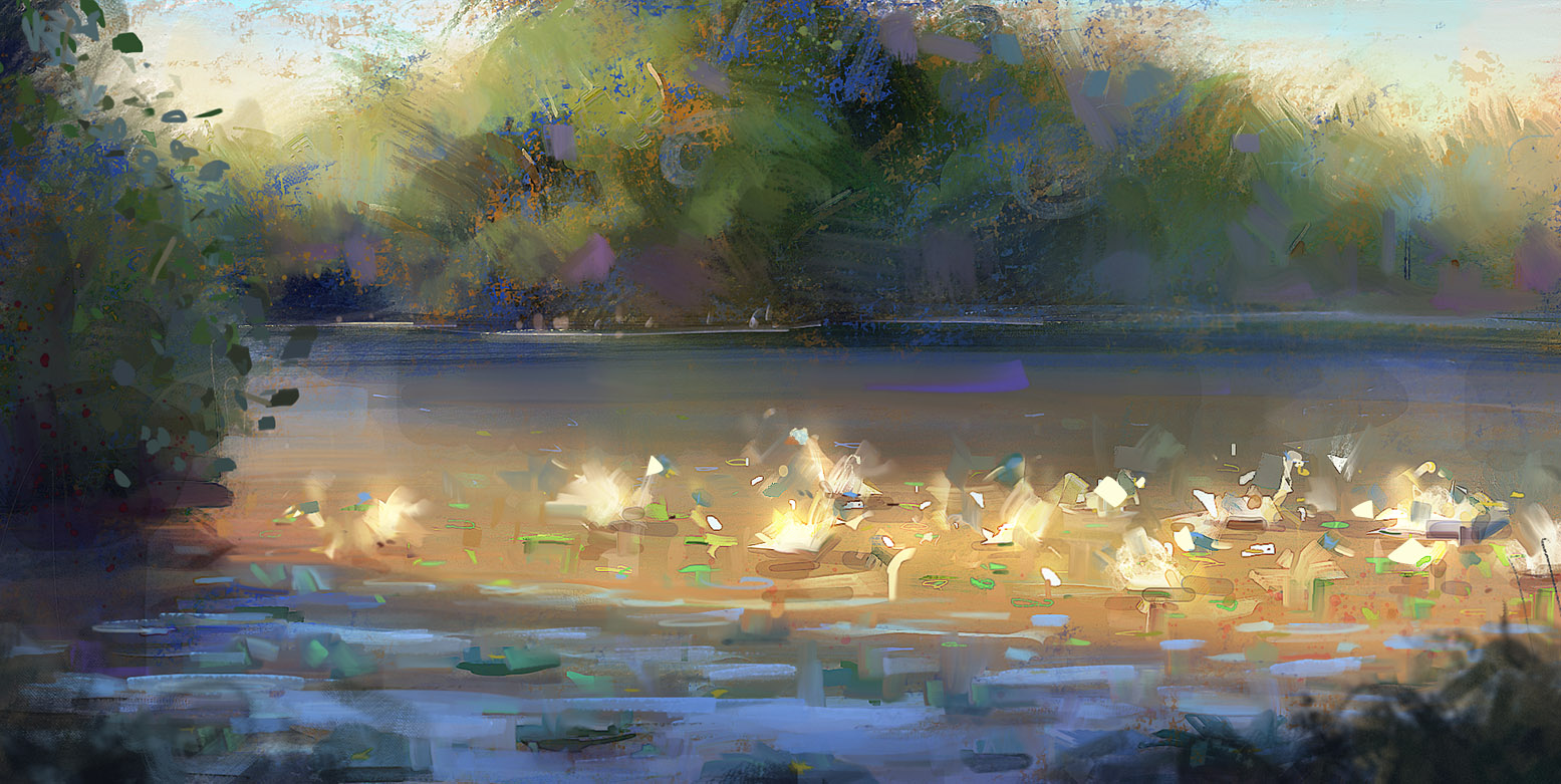 Digital Brushwork Techniques lesson artwork preview