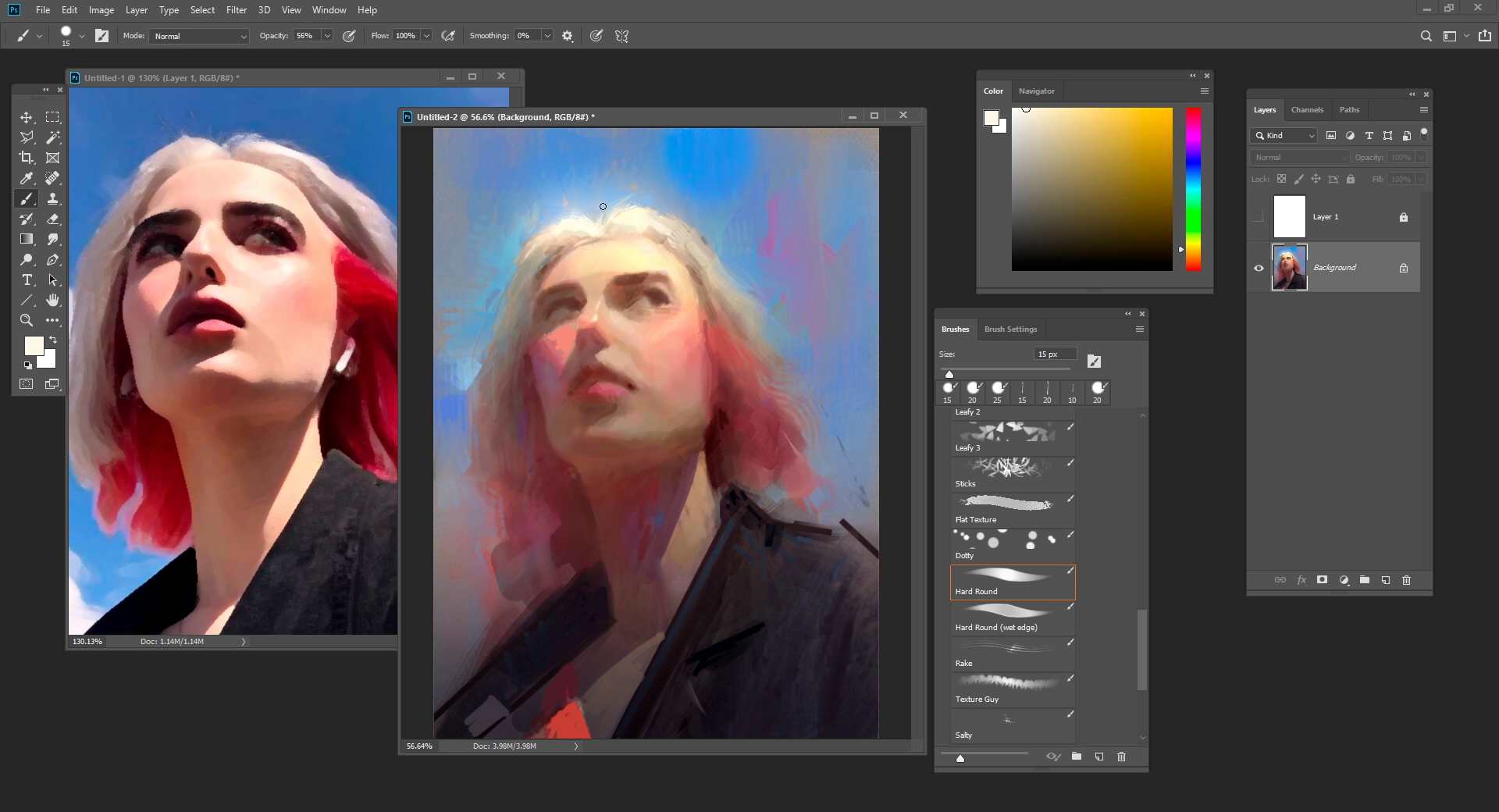 Getting Started with Digital Painting lesson artwork preview