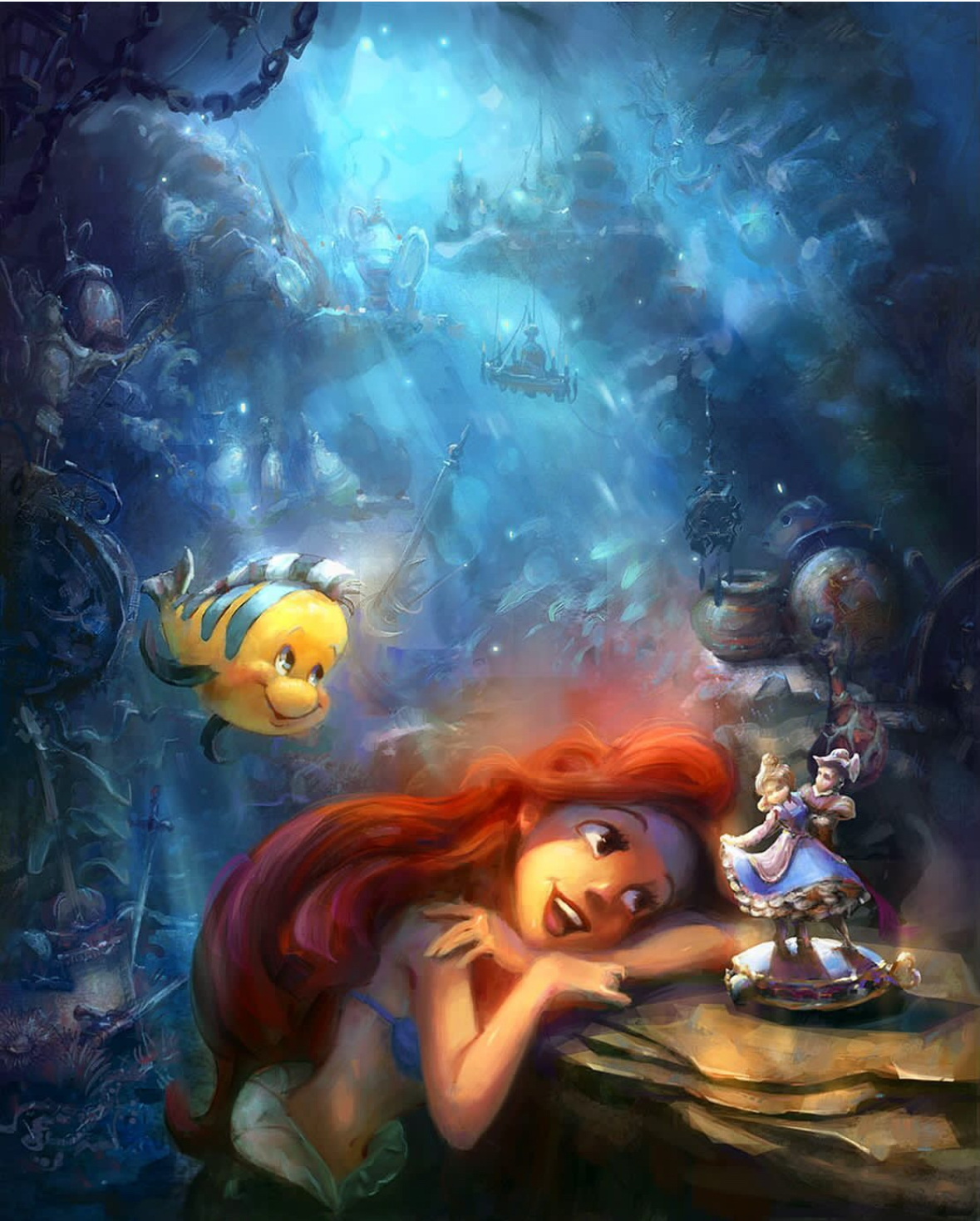 Featured artwork preview from the Digital Painting System