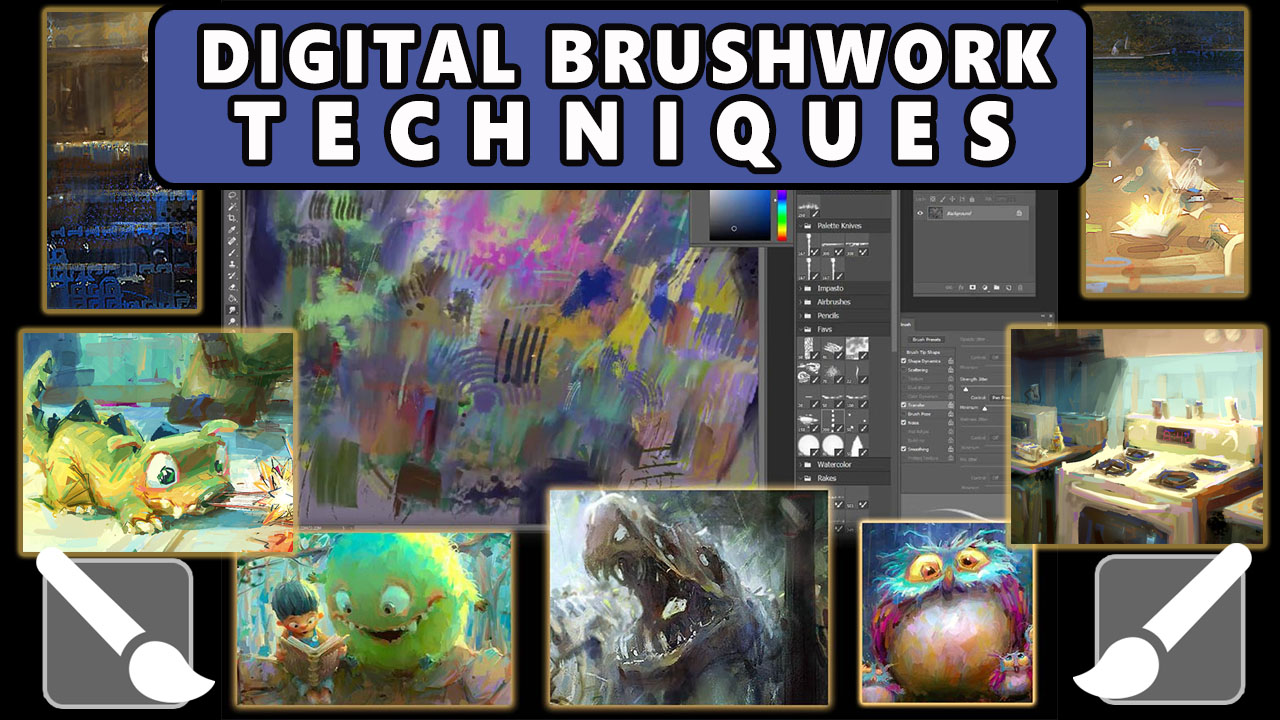 Digital Brushwork Techniques thumbnail