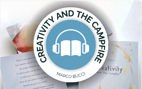 Audiobook cover: Creativity & the Campfire